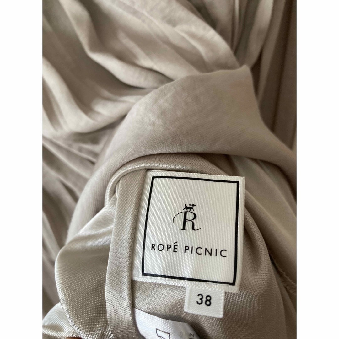 Rope' Picnic(ロペピクニック)のPOPE PICNIC★ミディ丈プリーツスカート レディースのスカート(ひざ丈スカート)の商品写真