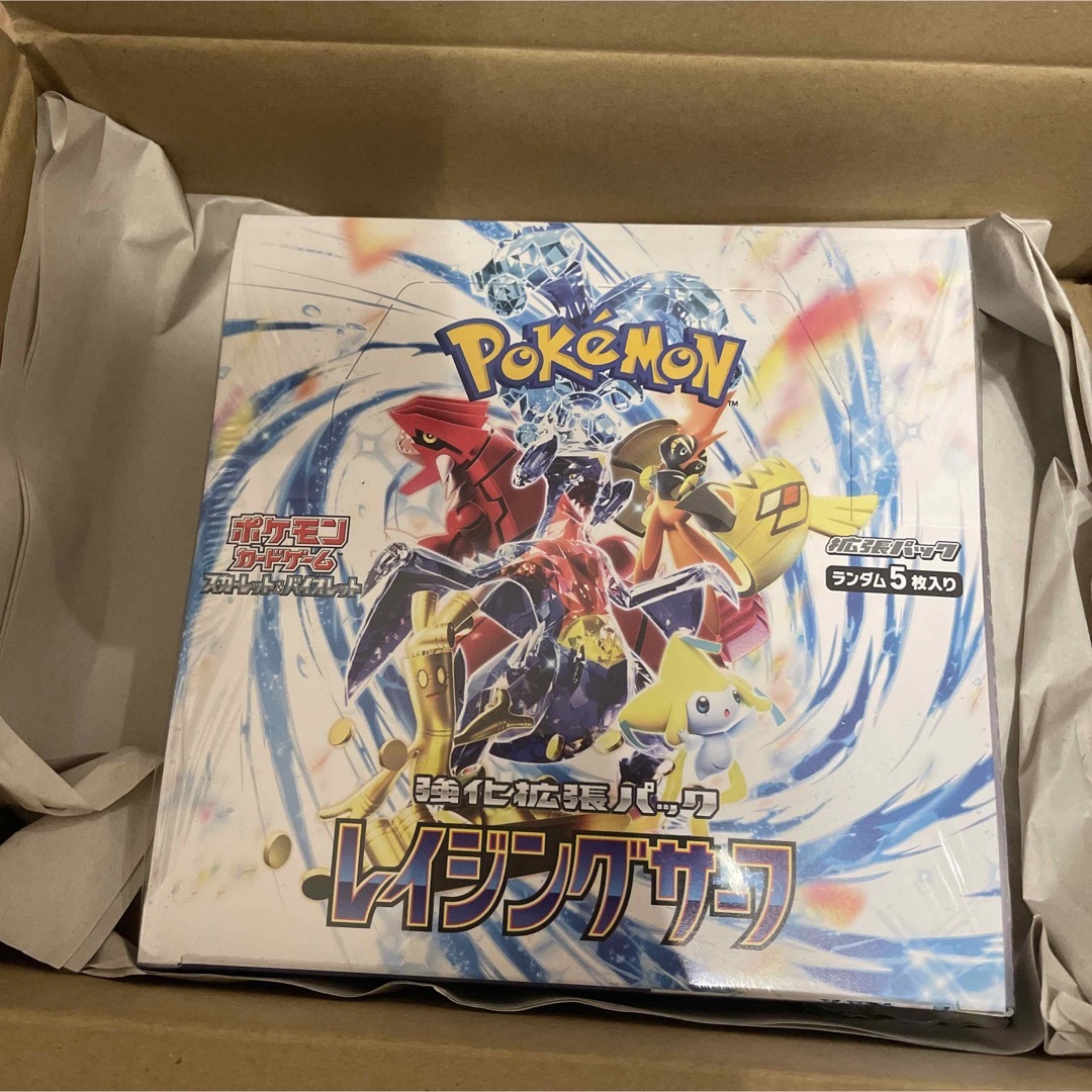 ポケモンカード　レイジングサーフBOXシュリンク付きポケカ