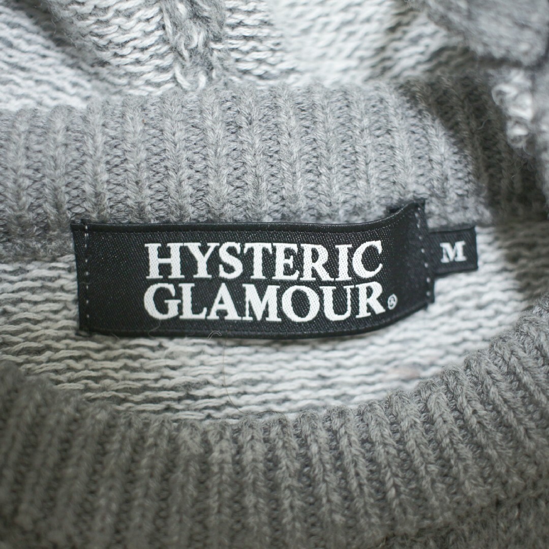 hoodieHysteric Glamor Parka HisGirl Knit glay