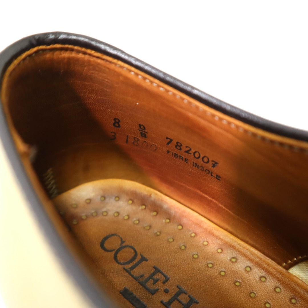 Cole Haan(コールハーン)の80s ビンテージ コールハーン USA製 レザー サドル シューズ 革靴 古着 メンズの靴/シューズ(ドレス/ビジネス)の商品写真