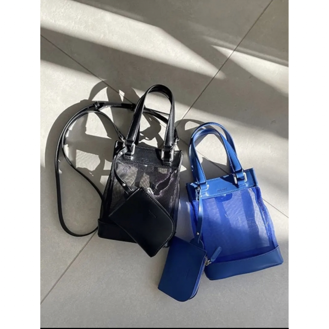 moussy(マウジー)の【最終値下げ】moussy ノベルティー　MESH MINI HAND BAG メンズのバッグ(ショルダーバッグ)の商品写真