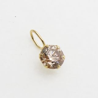 K18YG プラチナ 天然ダイヤモンド0.309ct ペンダントトップ 激安の通販