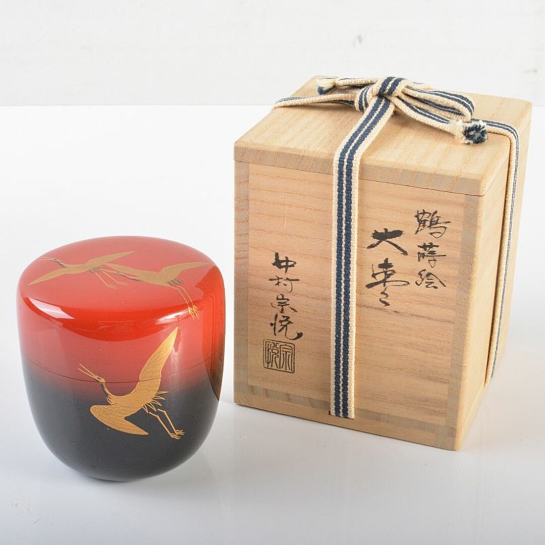 ☆美品☆棗 茶道具 鶴 - fawema.org