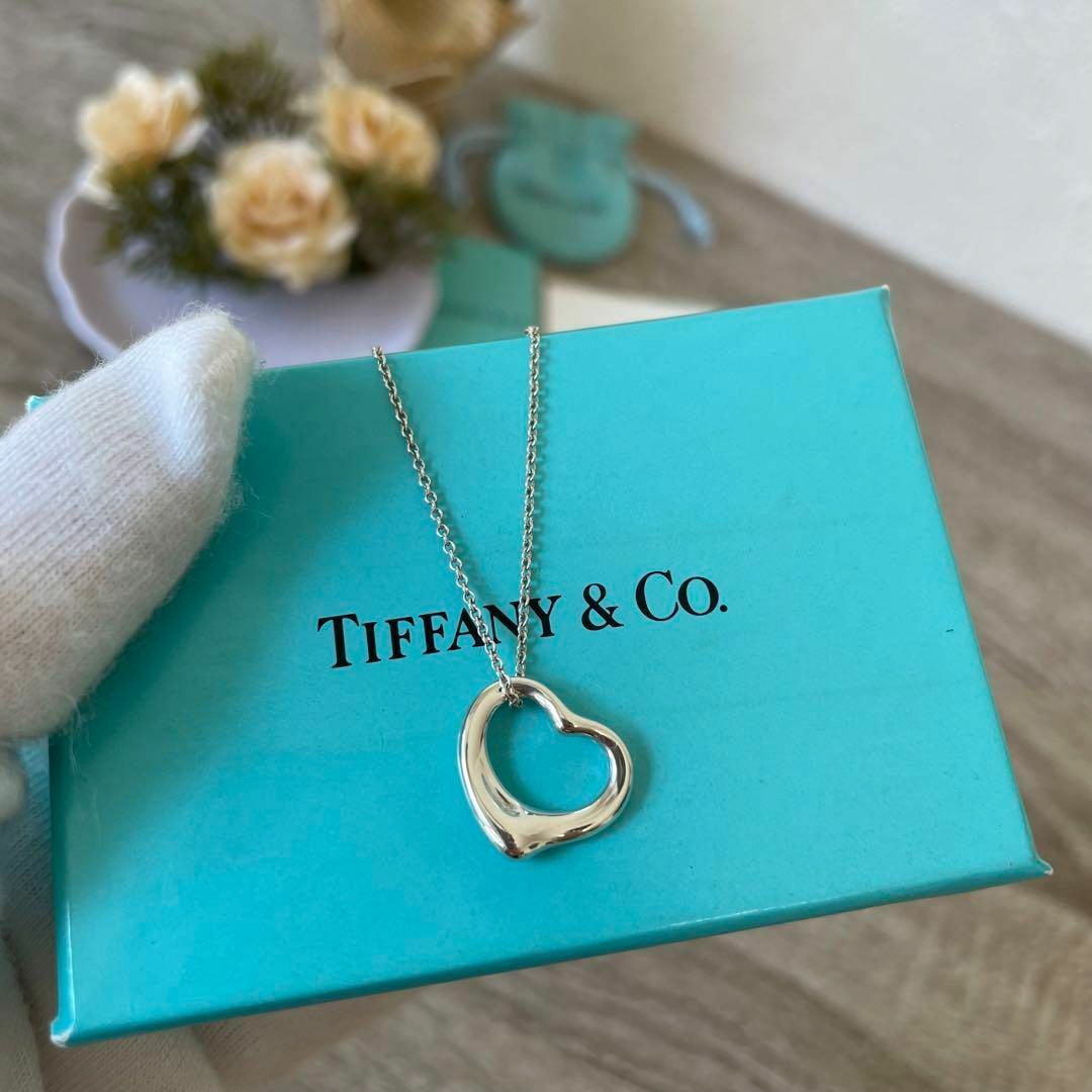 Tiffany & Co. - ティファニー オープンハート シルバー925 16mmの通販