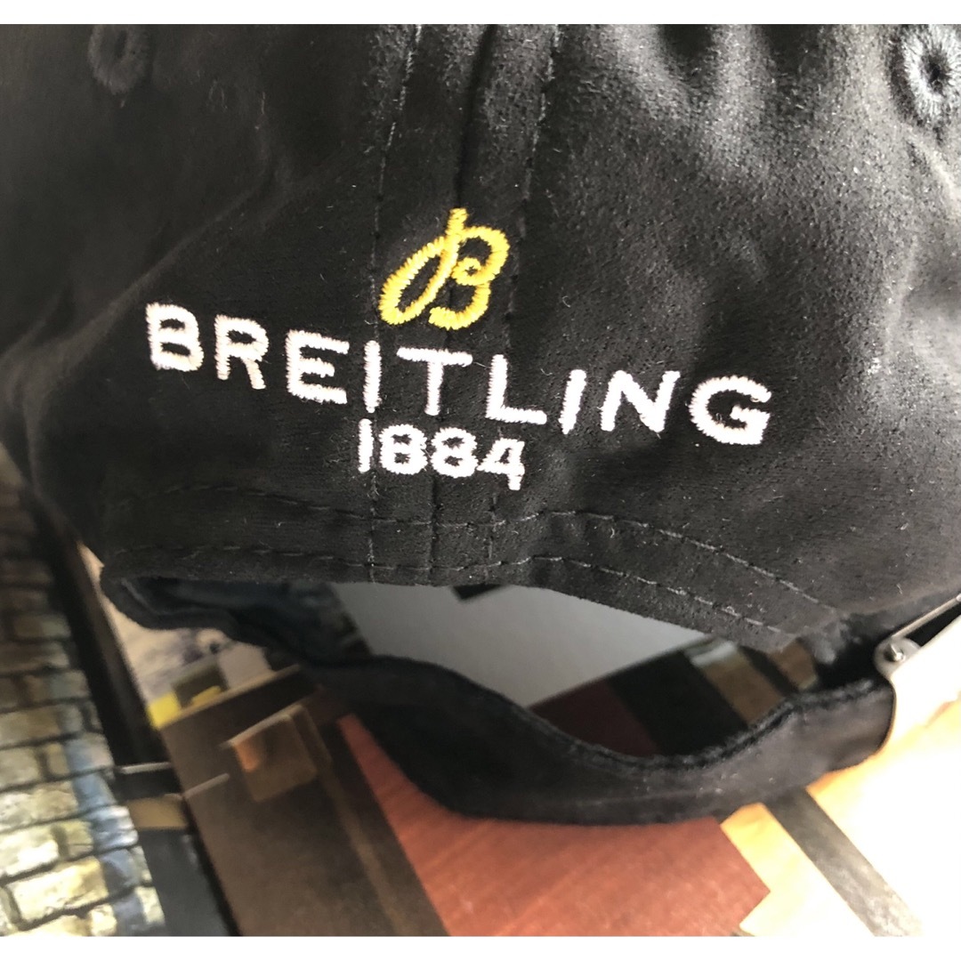 BREITLING(ブライトリング)のレア非売品限定品新品未使用ブライトリング帽子 キャップ メンズの帽子(キャップ)の商品写真