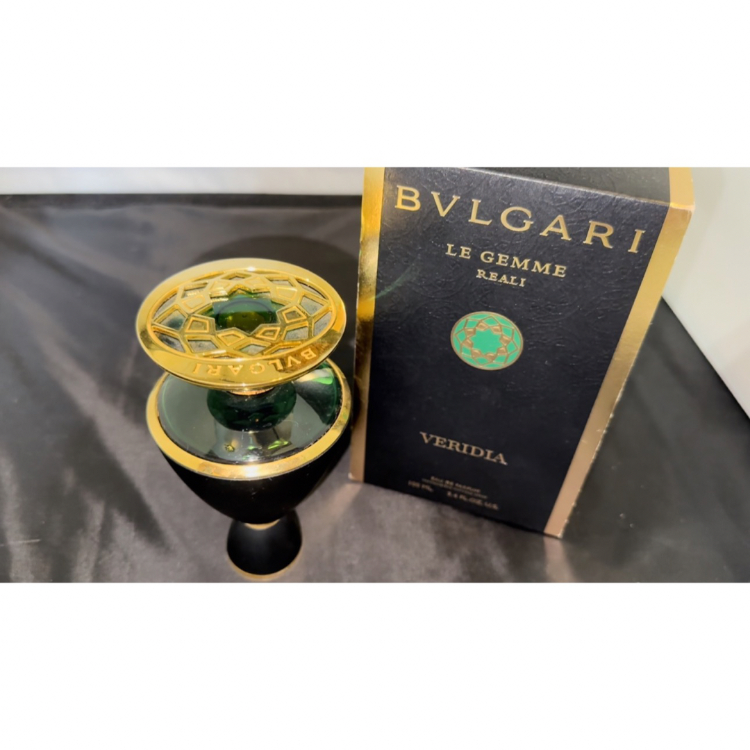 【幻のBVLGARI】レジェンメレアリエメラルド「ヴェリディア」フレグランス香水 7