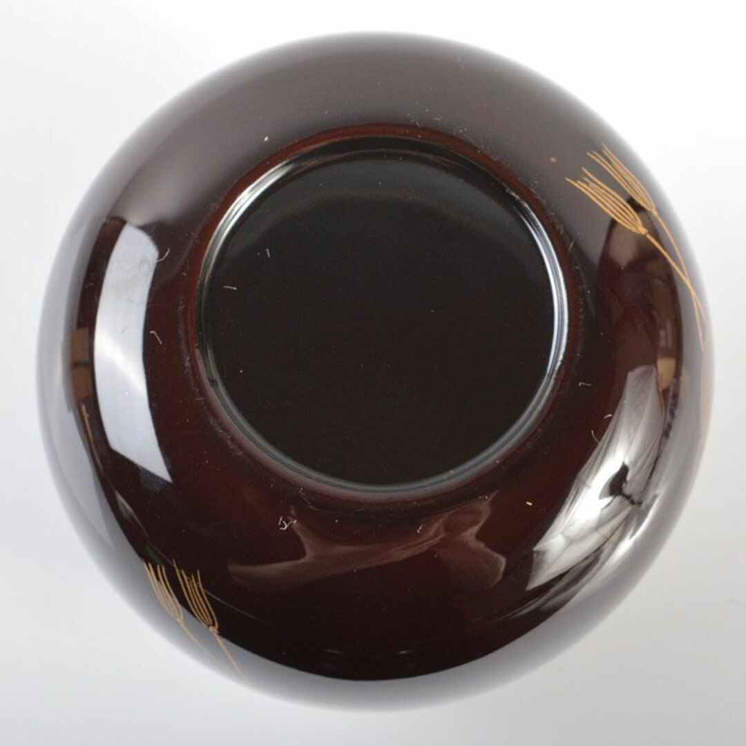茶道具 輪島塗 蒔絵師 池端秀斉作 瓢蒔絵 瓢茶器 共箱 V R6350 茶道具 輪島塗 蒔絵師 池端秀斉作 瓢蒔絵 瓢茶器 共箱 V R6350