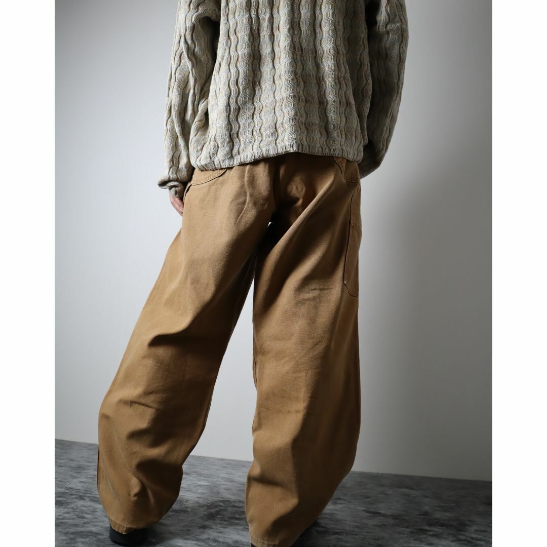 dickies ディッキーズ ダック地 ペインターパンツ ワイドパンツ グレー