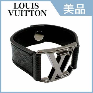 Louis Vuitton Monogram Eclipse Bracelet Monogram Eclipse Hockenheim Bracelet  M6295D