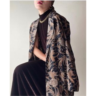 アンクライン(ANNE KLEIN)のLiz claiborne paisley silk jacket(テーラードジャケット)