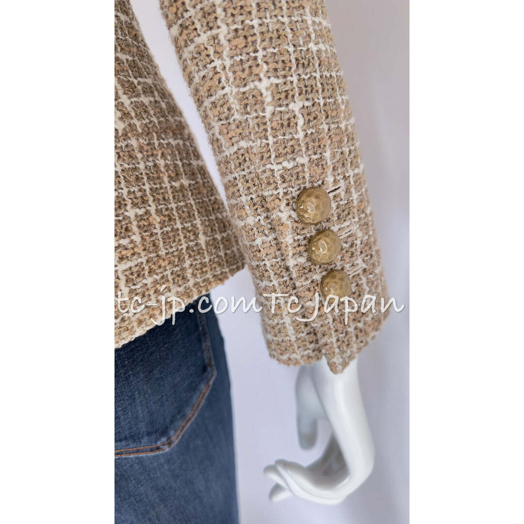 CHANEL - シャネル ジャケット スーツ CHANEL ベージュ CHANEL - シャネル ジャケット スーツ CHANEL ベージュ