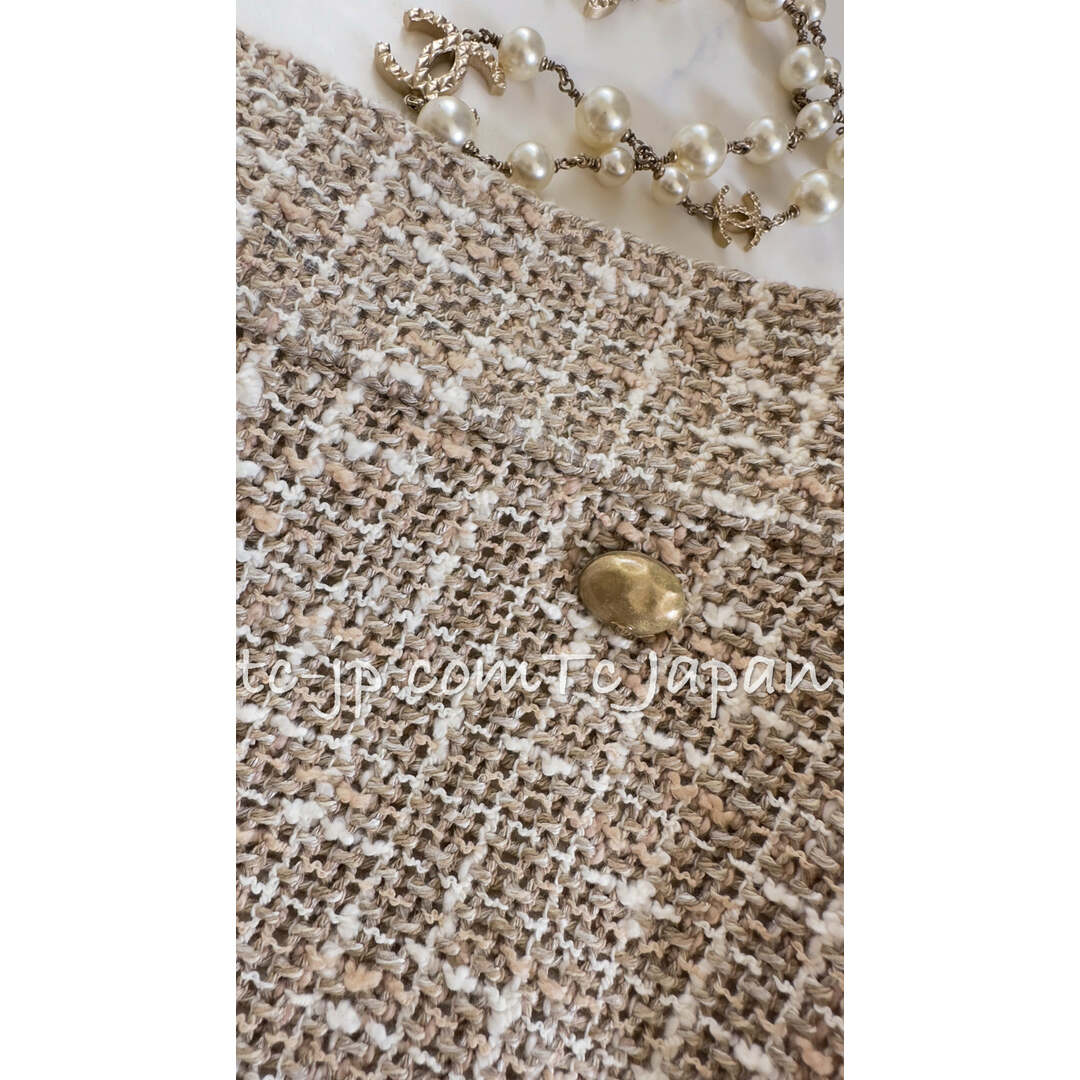 CHANEL - シャネル ジャケット スーツ CHANEL ベージュ CHANEL - シャネル ジャケット スーツ CHANEL ベージュ