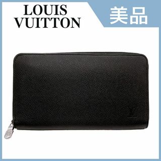 ヴィトン(LOUIS VUITTON) タイガ 財布(レディース)（ブラック/黒色系