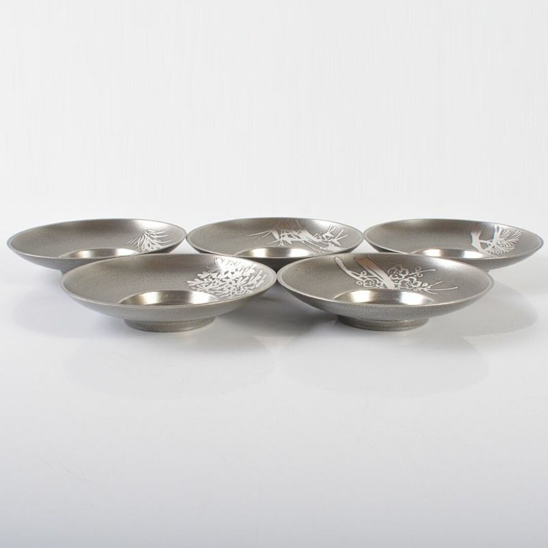 煎茶道具 本錫製 乾茂號造 四君子文 茶壷 急須 茶托 茶器 桐箱 煎茶道具 本錫製 乾茂號造 四君子文 茶壷 急須 茶托 茶器 桐箱