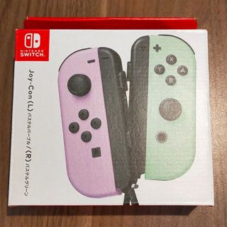 Switch　ジョイコン　パステルパープル/グリーン　新品未使用(その他)