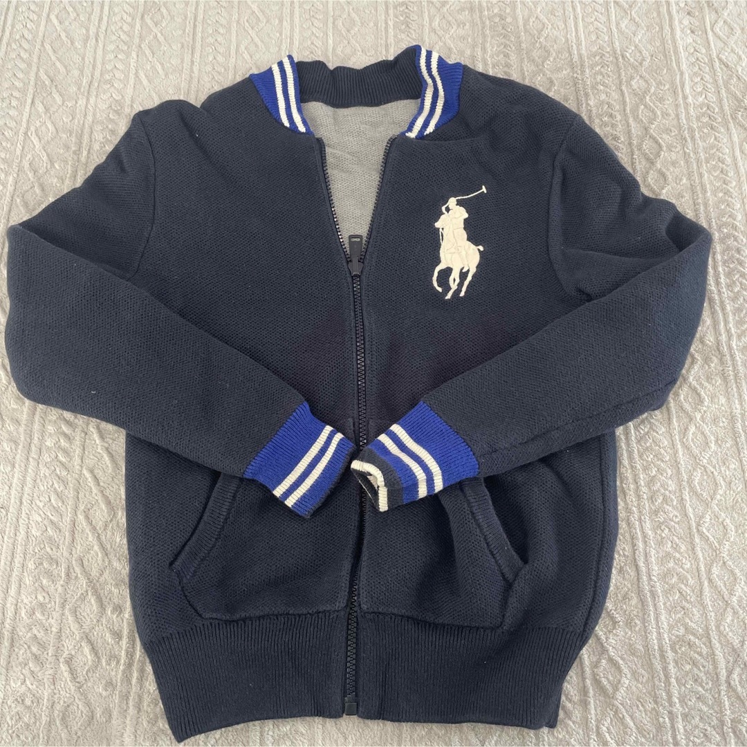 POLO RALPH LAUREN(ポロラルフローレン)のラルフローレン　カーディガン　140センチ キッズ/ベビー/マタニティのキッズ服男の子用(90cm~)(カーディガン)の商品写真