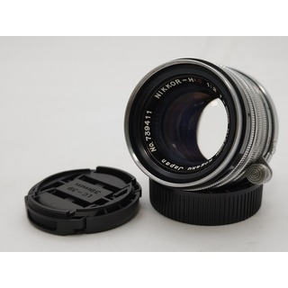 ニコン(Nikon)のNikon NIKKOR-H・C 5cm F2 黒帯 L39 2023年9月清掃 ニコン 実用(レンズ(単焦点))