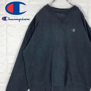 チャンピオン(Champion)のチャンピオン くすみカラー 胸ロゴスウェットトレーナー ゆるだぼ刺繍ワンポイント(スウェット)