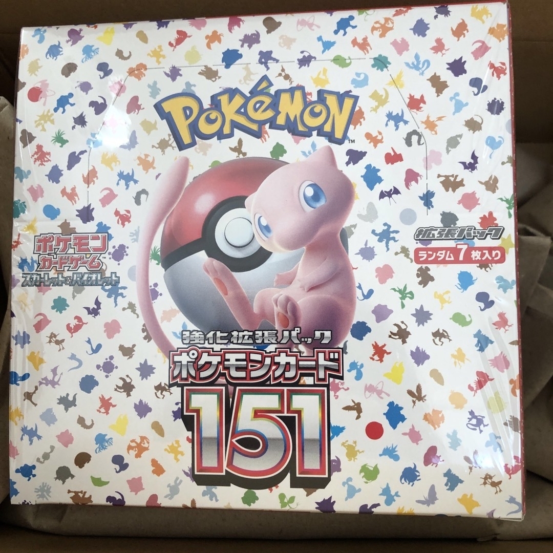 ポケモンカード151 シュリンク付き