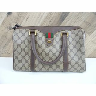 Gucci   美品 グッチ マイクロGG 本革レザー PVC インターロッキング