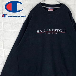 チャンピオン(Champion)のチャンピオン カレッジ刺繍ロゴ ビッグトレーナー スウェット メキシコ製 裏起毛(スウェット)