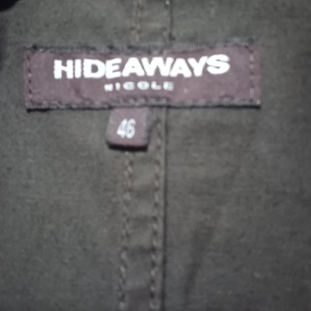 HIDEAWAYS ライダースジャケット