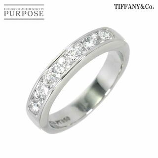 ティファニー(Tiffany & Co.)のティファニー TIFFANY&Co. 11.5号 リング ハーフ ダイヤ Pt プラチナ 指輪 VLP 90196631(リング(指輪))