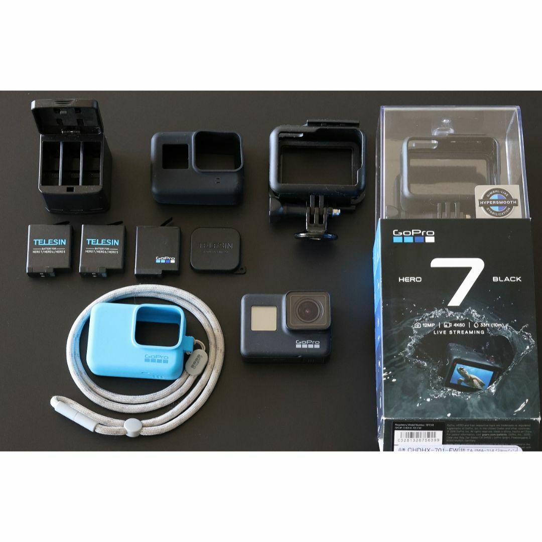 GoPro HERO7 Black 本体 アクションカメラ・付属品一式