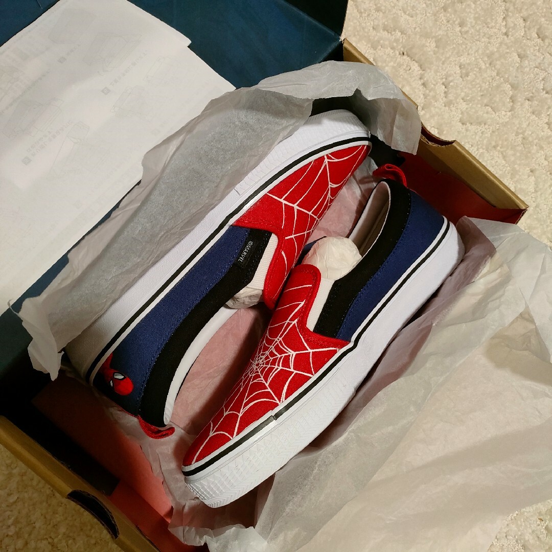 MARVEL(マーベル)の新品MARVELスパイダーマンスリップオン26 メンズの靴/シューズ(スニーカー)の商品写真