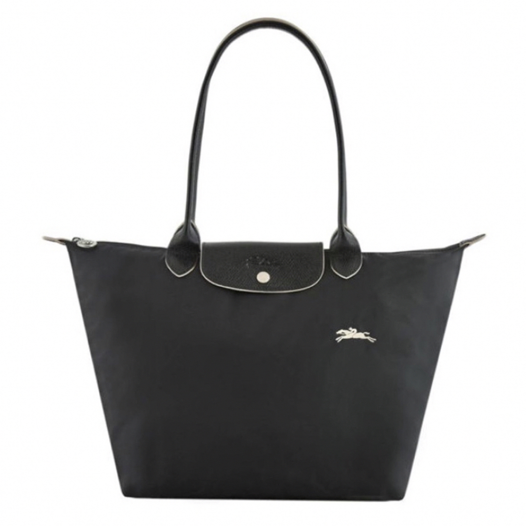 LONGCHAMP(ロンシャン)のLONGCHAMP ル・プリアージュ Club トートバック　M ブラック レディースのバッグ(トートバッグ)の商品写真