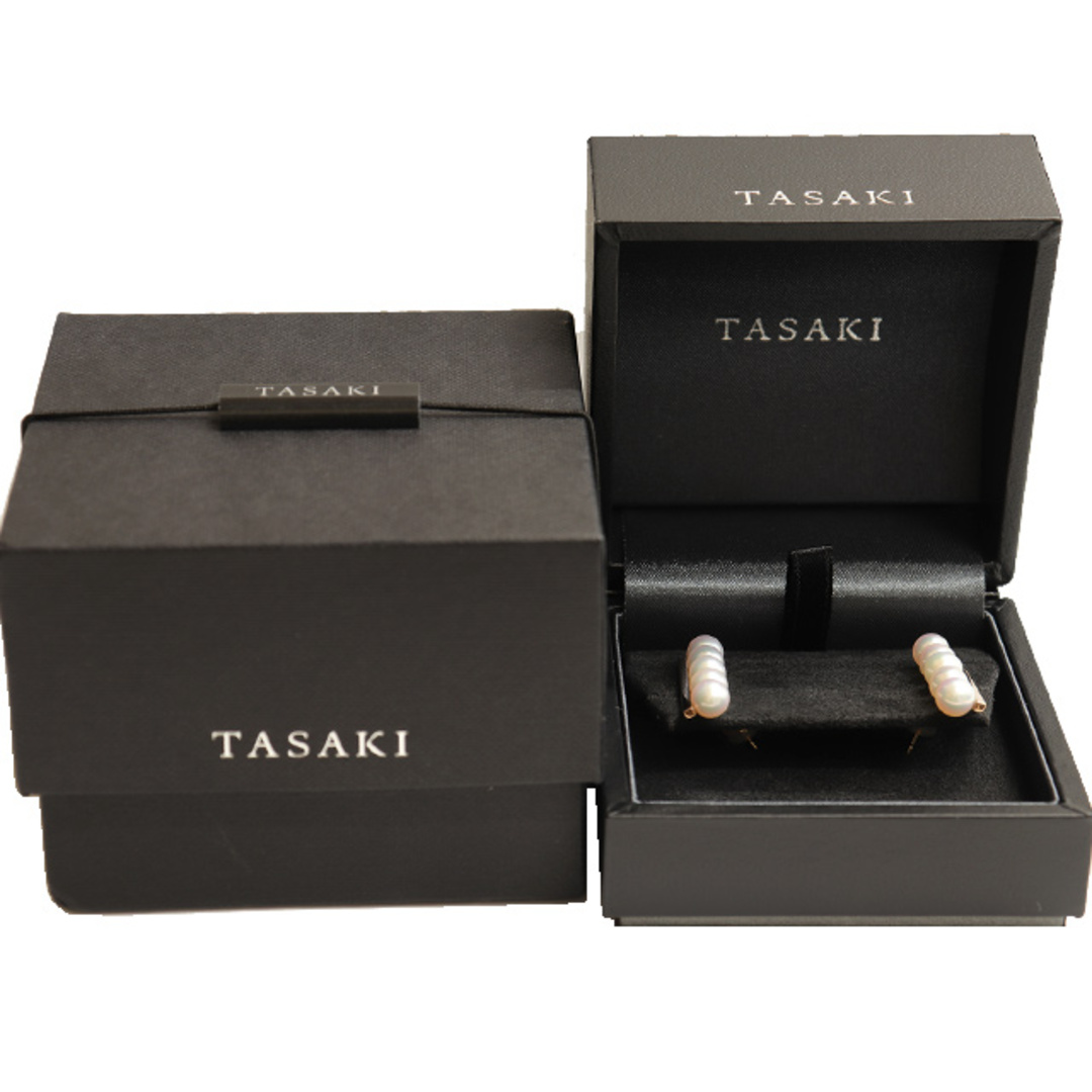TASAKI(タサキ)の（新品仕上げ済）タサキ TASAKI 田崎 バランス プラス パール ピアス K18 PG × YG × パール E-3842-18KSG イヤリング 証明書 8540 レディースのアクセサリー(ピアス)の商品写真