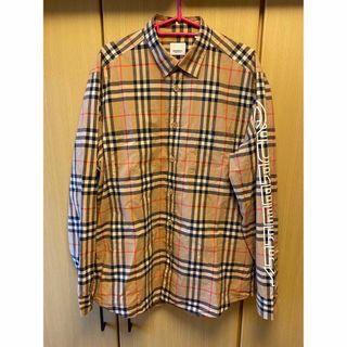 バーバリー(BURBERRY)の正規 22SS BURBERRY バーバリー ノバチェック ロゴ シャツ(シャツ)