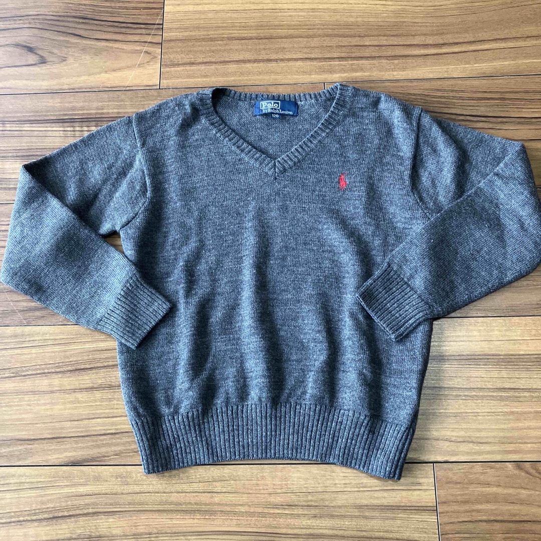 POLO RALPH LAUREN(ポロラルフローレン)のラルフローレン　110〜120㎝　セーター キッズ/ベビー/マタニティのキッズ服男の子用(90cm~)(ニット)の商品写真