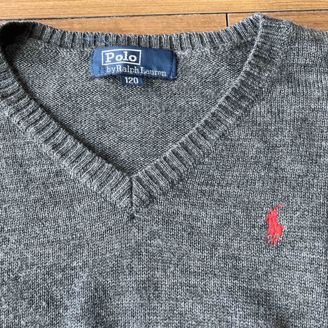 POLO RALPH LAUREN(ポロラルフローレン)のラルフローレン　110〜120㎝　セーター キッズ/ベビー/マタニティのキッズ服男の子用(90cm~)(ニット)の商品写真