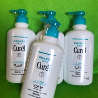 キュレル(Curel)のキュレル ローション ポンプ 410ml 4本 未開封(ボディローション/ミルク)