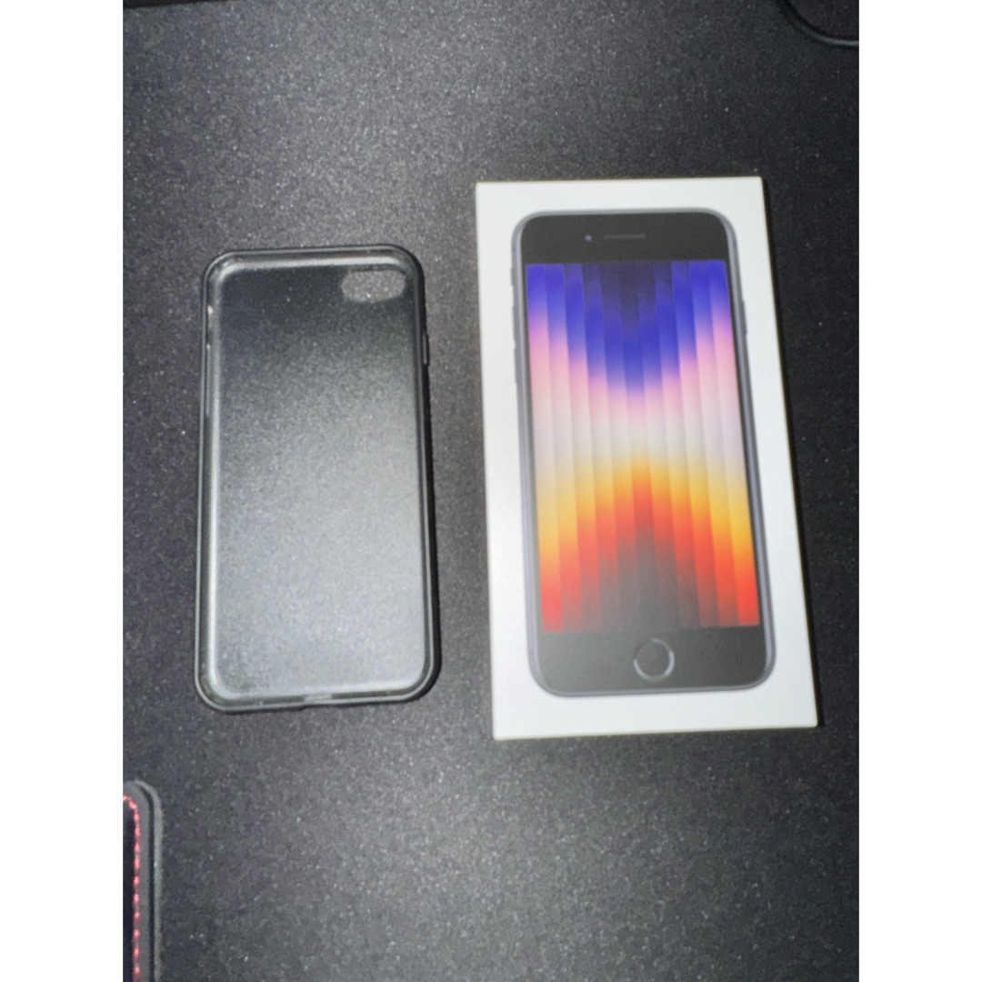 iPhone - 【美品】iPhone SE第3世代 ミッドナイト 128GB SIMフリーの