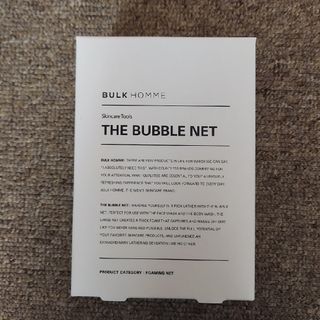 バルクオム(BULK HOMME)の【新品】BULK HOMME バルク オム THE BUBBLE NET(洗顔ネット/泡立て小物)