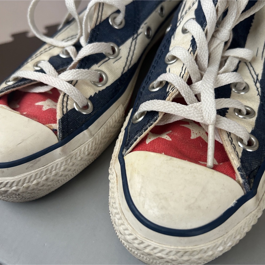 CONVERSE(コンバース)のコンバース  オールスター　星条旗柄　スニーカー　ハイカット レディースの靴/シューズ(スニーカー)の商品写真