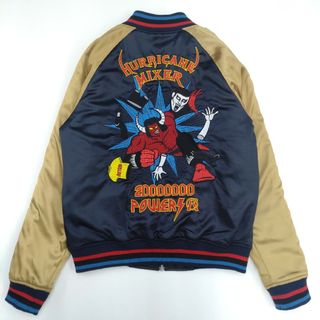 パンクドランカーズ(PUNK DRUNKERS)の古着美品　パンクドランカーズ　キン肉マン　リバーシブルスカジャン　Mサイズ(スカジャン)