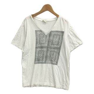 ドリスヴァンノッテン(DRIES VAN NOTEN)のドリスヴァンノッテン Vネック 半袖Tシャツ レディース M(Tシャツ(半袖/袖なし))