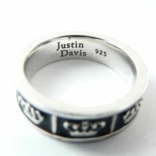 Justin Davis - 美品 JUSTIN DAVIS SV925 オブセッション リング 9号の