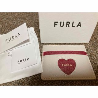 フルラ(Furla)のフルラ　カードケース　ハート(名刺入れ/定期入れ)