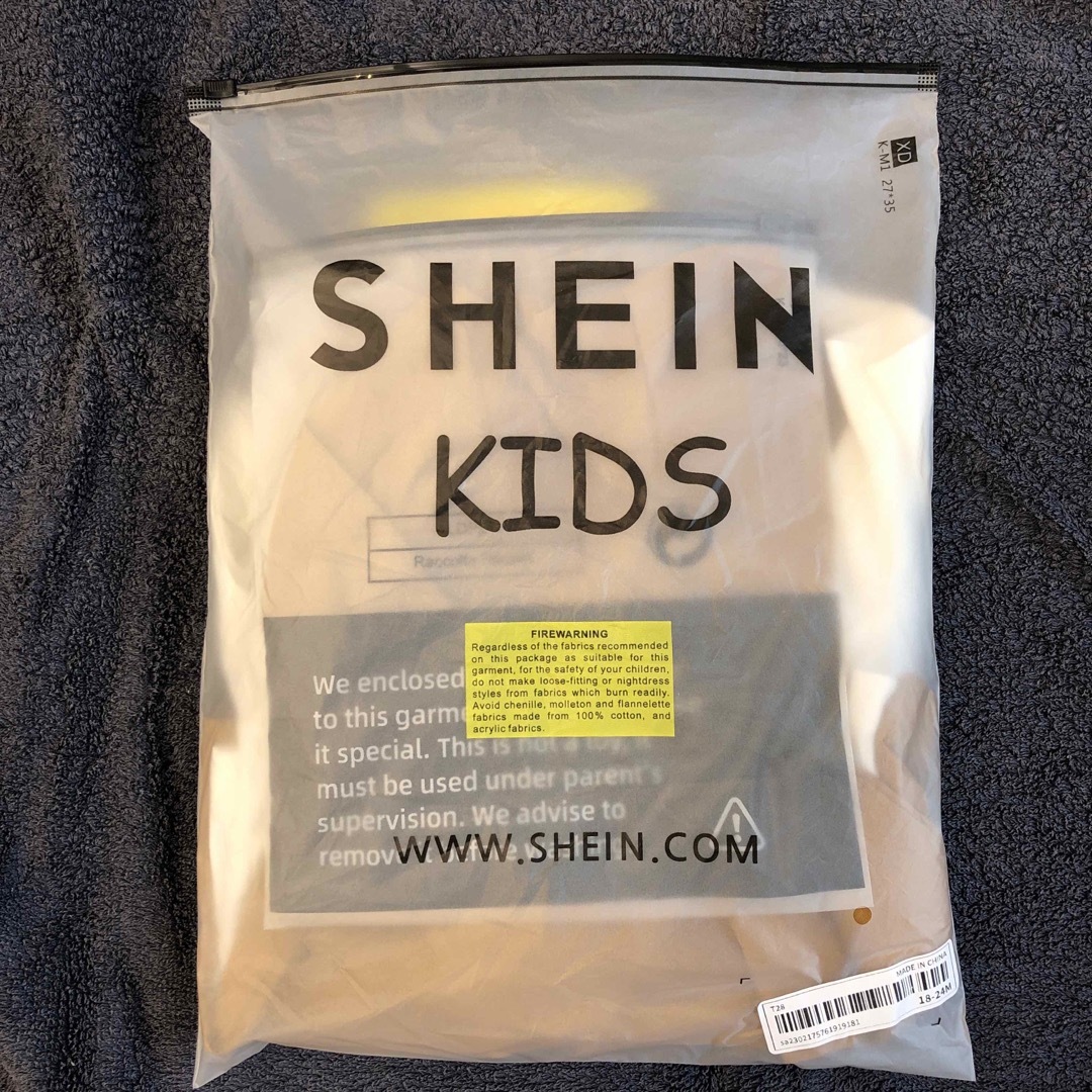 SHEIN(シーイン)のSHEIN未使用こども服 18-24 夏服 キッズ/ベビー/マタニティのキッズ服男の子用(90cm~)(Tシャツ/カットソー)の商品写真