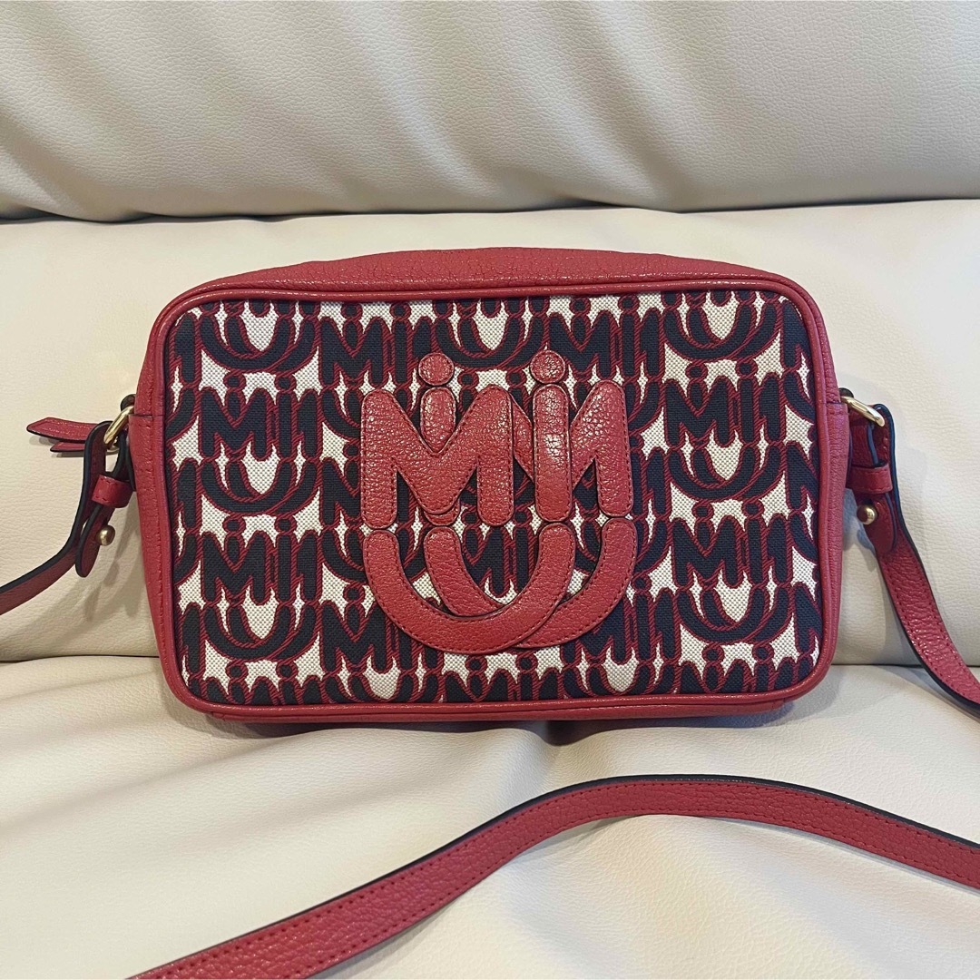 【美品♡】miumiu×MM(Paris)コラボ クロスボディバッグ 赤