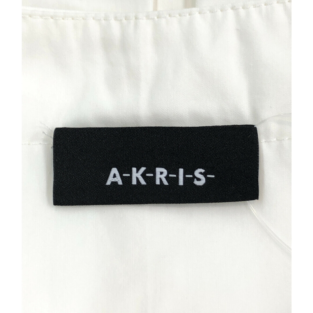 AKRIS - アクリス AKRIS 半袖ノーカラーシャツ レディースの通販 by