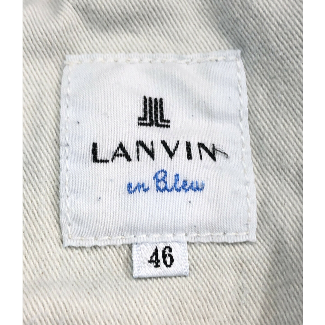 LANVIN en Bleu(ランバンオンブルー)のランバンオンブルー デニムパンツ レディース 46 レディースのパンツ(デニム/ジーンズ)の商品写真