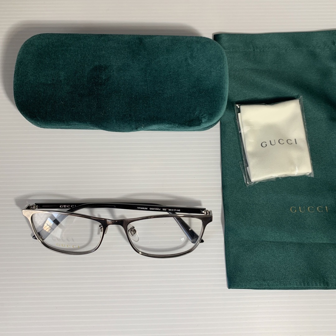 Gucci - 【GUCCI】【新品未使用】メガネ ウェリントン GG0133の通販 by
