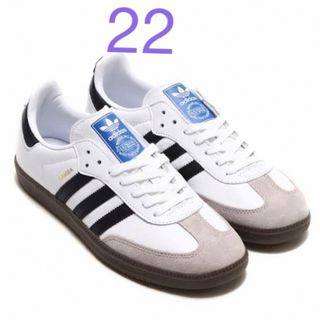 新品未使用　adidas　SAMBA　アディダス　サンバ　019000　22