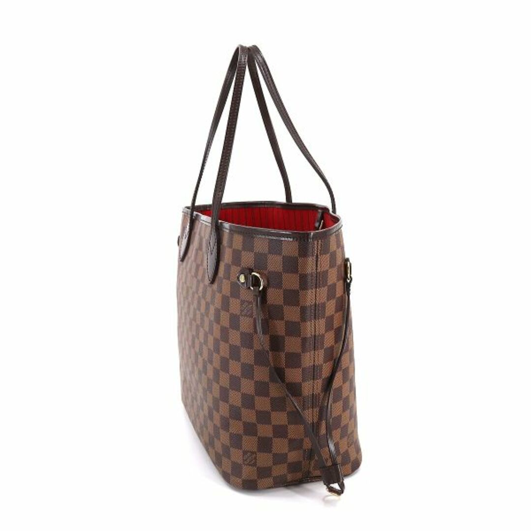 未使用 展示品 ルイ ヴィトン LOUIS VUITTON ダミエ ネヴァーフル MM トート バッグ エベヌ スリーズ N51105 ブラウン VLP 90205879