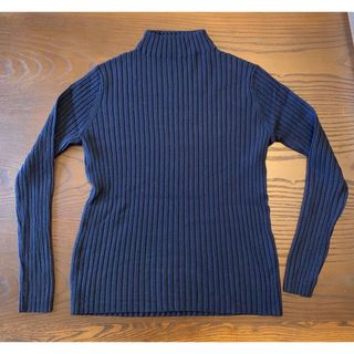 レキップ(L'EQUIPE)のマブシ様専用　レキップ ハイネックリブニット(ダークネイビー)(ニット/セーター)